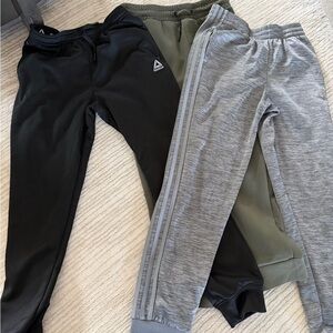 Boys Black, Gray, and Olive Joggers